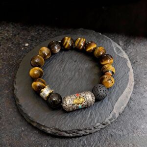 xuanyi tiger's eye energy crystal bracelet men's fashion style