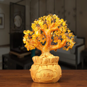 xuanyicrystal citrine display wealth & abundance ornament