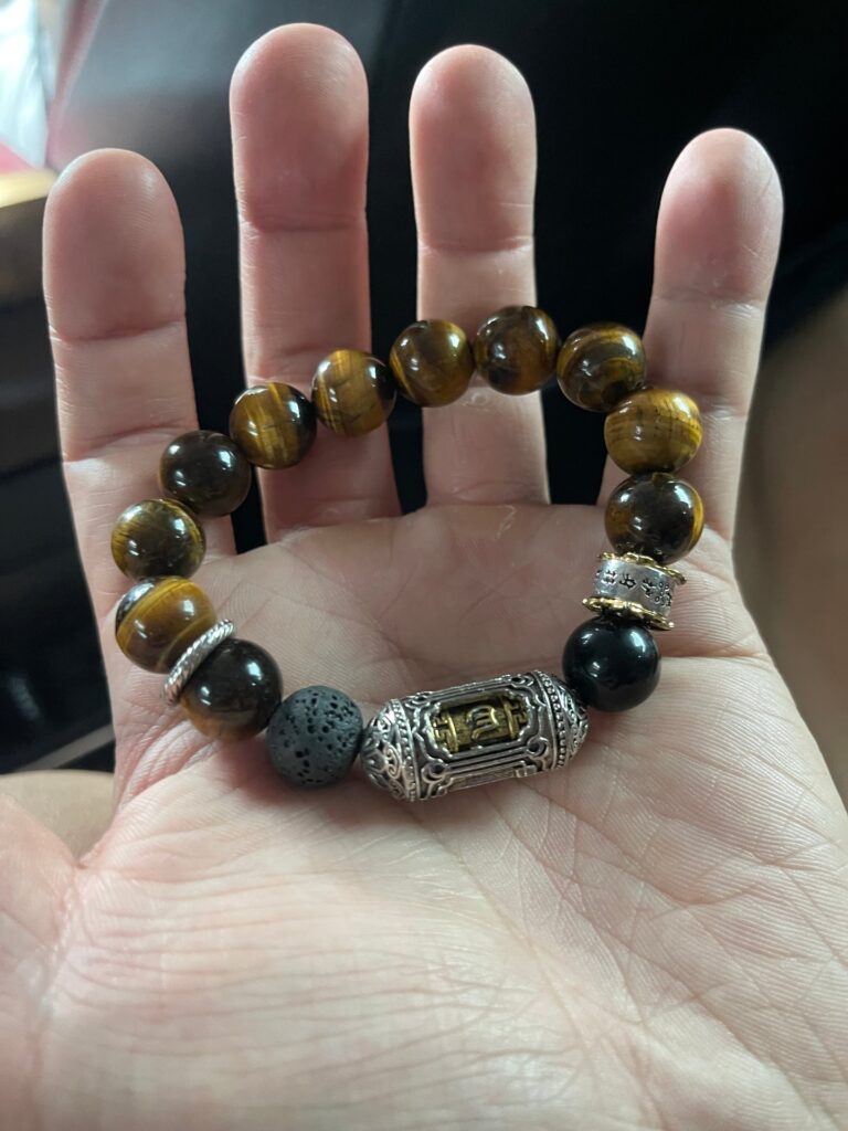 Tibetan Soul · Tiger's Eye Bracelet for Men | Highland Guardian Energy for Modern Ambition photo review