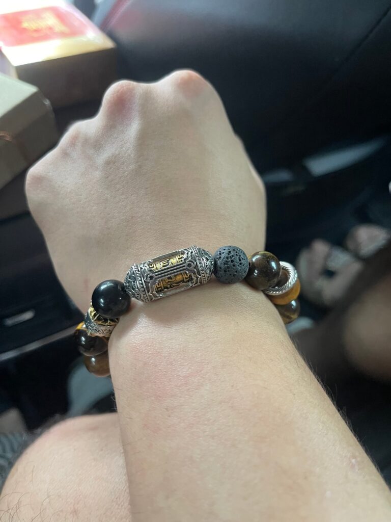 Tibetan Soul · Tiger's Eye Bracelet for Men | Highland Guardian Energy for Modern Ambition photo review