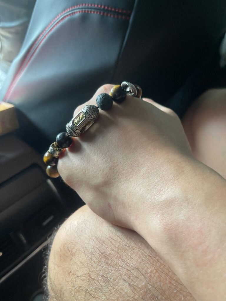 Tibetan Soul · Tiger's Eye Bracelet for Men | Highland Guardian Energy for Modern Ambition photo review