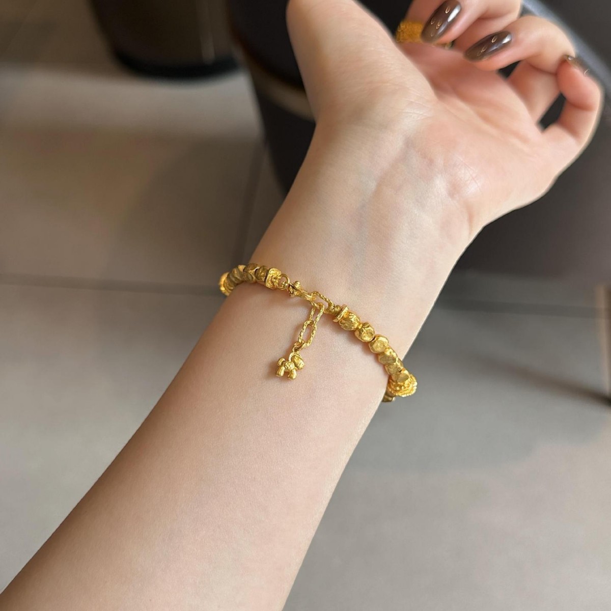 One-Eye Dzi Bead Bracelet · Tibetan Buddhist Sacred Stone · Vintage Ethnic Luxury Bracelet - One-Eye Dzi Bead Bracelet · Tibetan Buddhist Sacred Stone · Vintage Ethnic Luxury Bracelet - Image 7