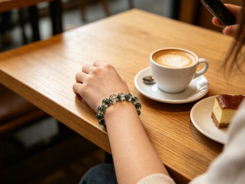 Green Phantom Bracelet - Wealth Manifestation for Abundance photo review